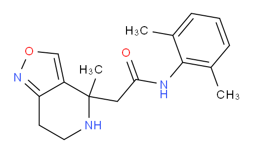 N-(2,6-dimethylphenyl)-2-(4-methyl-4,5,6,7-tetrahydroisoxazolo[4,3-c]pyridin-4-yl)acetamide