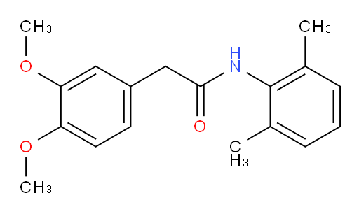 2-(3,4-dimethoxyphenyl)-N-(2,6-dimethylphenyl)acetamide