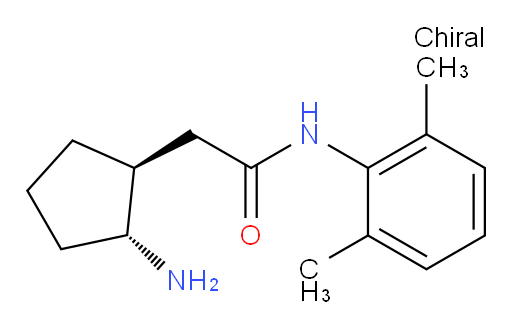 2-((1S,2R)-2-aminocyclopentyl)-N-(2,6-dimethylphenyl)acetamide