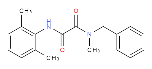 N1-benzyl-N2-(2,6-dimethylphenyl)-N1-methyloxalamide