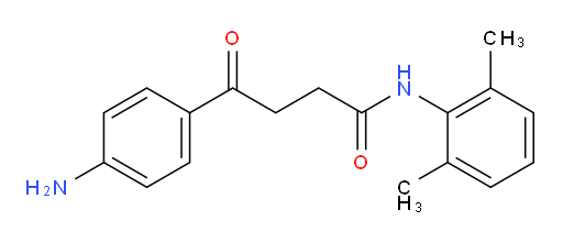 4-(4-aminophenyl)-N-(2,6-dimethylphenyl)-4-oxobutanamide