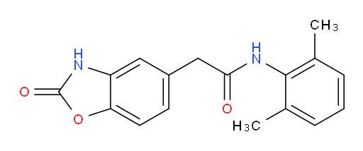 N-(2,6-dimethylphenyl)-2-(2-oxo-2,3-dihydrobenzo[d]oxazol-5-yl)acetamide