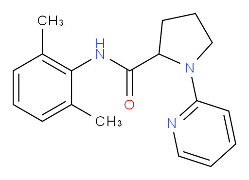 N-(2,6-dimethylphenyl)-1-(pyridin-2-yl)pyrrolidine-2-carboxamide