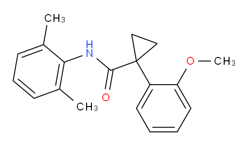 N-(2,6-dimethylphenyl)-1-(2-methoxyphenyl)cyclopropanecarboxamide