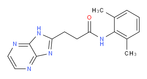 N-(2,6-dimethylphenyl)-3-(1H-imidazo[4,5-b]pyrazin-2-yl)propanamide
