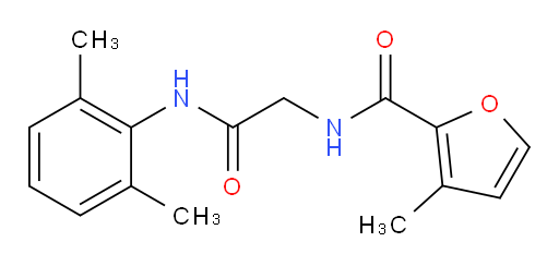 N-(2-((2,6-dimethylphenyl)amino)-2-oxoethyl)-3-methylfuran-2-carboxamide