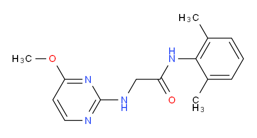 N-(2,6-dimethylphenyl)-2-((4-methoxypyrimidin-2-yl)amino)acetamide