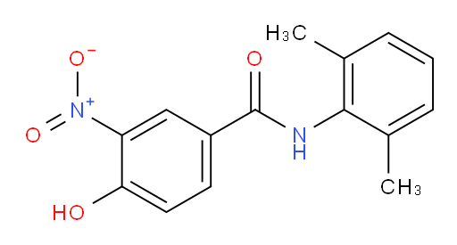 N-(2,6-dimethylphenyl)-4-hydroxy-3-nitrobenzamide