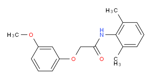 N-(2,6-dimethylphenyl)-2-(3-methoxyphenoxy)acetamide
