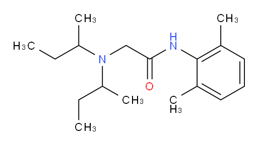2-(di-sec-butylamino)-N-(2,6-dimethylphenyl)acetamide