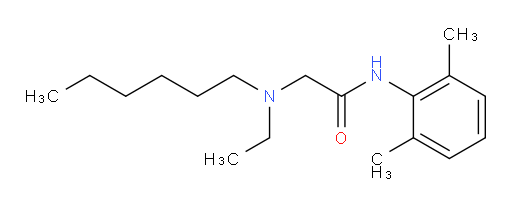 N-(2,6-dimethylphenyl)-2-(ethyl(hexyl)amino)acetamide