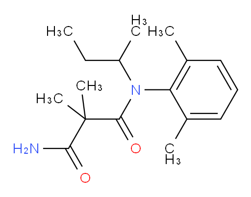 N1-(sec-butyl)-N1-(2,6-dimethylphenyl)-2,2-dimethylmalonamide