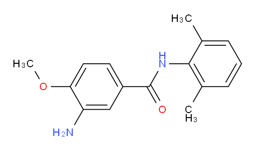 3-amino-N-(2,6-dimethylphenyl)-4-methoxybenzamide