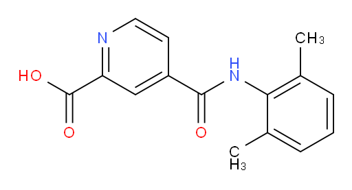 4-((2,6-dimethylphenyl)carbamoyl)picolinic acid