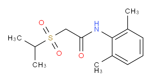 N-(2,6-dimethylphenyl)-2-(isopropylsulfonyl)acetamide