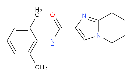 N-(2,6-dimethylphenyl)-5,6,7,8-tetrahydroimidazo[1,2-a]pyridine-2-carboxamide