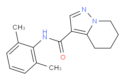 N-(2,6-dimethylphenyl)-4,5,6,7-tetrahydropyrazolo[1,5-a]pyridine-3-carboxamide