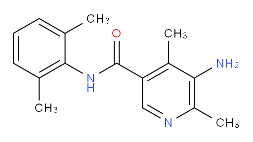 5-amino-N-(2,6-dimethylphenyl)-4,6-dimethylnicotinamide