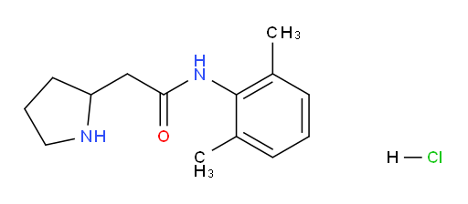 N-(2,6-dimethylphenyl)-2-(pyrrolidin-2-yl)acetamide hydrochloride