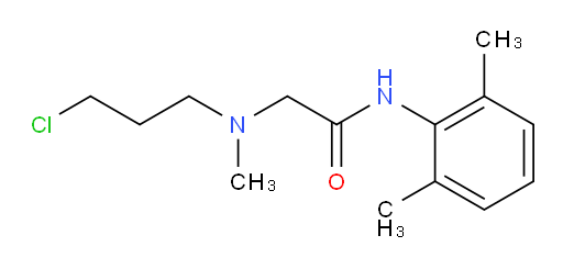 2-((3-chloropropyl)(methyl)amino)-N-(2,6-dimethylphenyl)acetamide