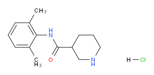 N-(2,6-dimethylphenyl)piperidine-3-carboxamide hydrochloride