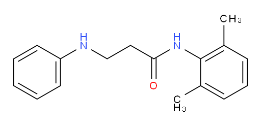 N-(2,6-dimethylphenyl)-3-(phenylamino)propanamide
