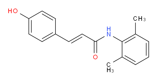 (E)-N-(2,6-dimethylphenyl)-3-(4-hydroxyphenyl)acrylamide