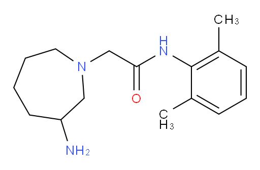 2-(3-aminoazepan-1-yl)-N-(2,6-dimethylphenyl)acetamide