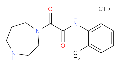 2-(1,4-diazepan-1-yl)-N-(2,6-dimethylphenyl)-2-oxoacetamide