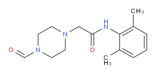 N-(2,6-dimethylphenyl)-2-(4-formylpiperazin-1-yl)acetamide