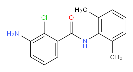 3-amino-2-chloro-N-(2,6-dimethylphenyl)benzamide
