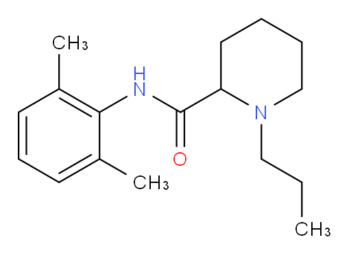 N-(2,6-dimethylphenyl)-1-propylpiperidine-2-carboxamide