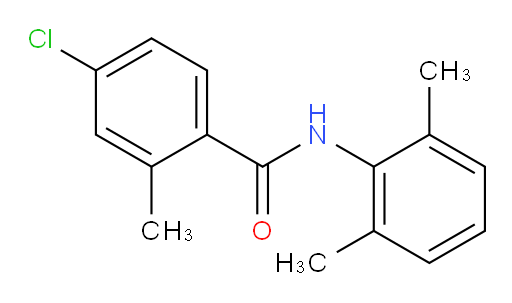 4-chloro-N-(2,6-dimethylphenyl)-2-methylbenzamide