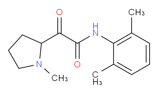 N-(2,6-dimethylphenyl)-2-(1-methylpyrrolidin-2-yl)-2-oxoacetamide