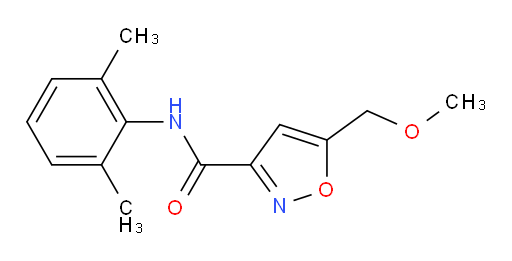N-(2,6-dimethylphenyl)-5-(methoxymethyl)isoxazole-3-carboxamide