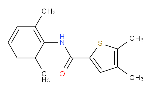 N-(2,6-dimethylphenyl)-4,5-dimethylthiophene-2-carboxamide