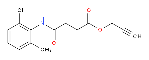 prop-2-yn-1-yl 4-((2,6-dimethylphenyl)amino)-4-oxobutanoate