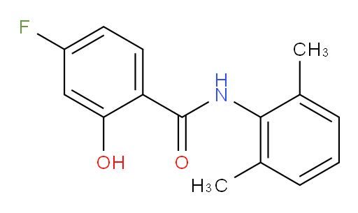 N-(2,6-dimethylphenyl)-4-fluoro-2-hydroxybenzamide