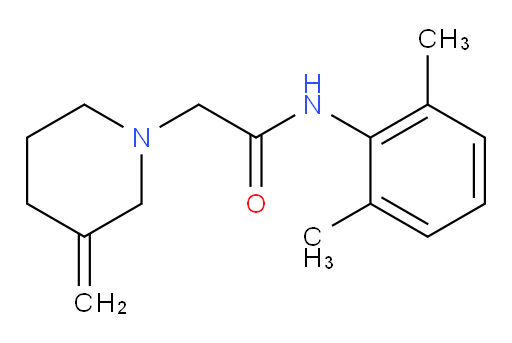 N-(2,6-dimethylphenyl)-2-(3-methylenepiperidin-1-yl)acetamide