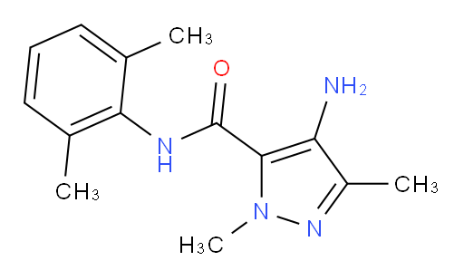 4-amino-N-(2,6-dimethylphenyl)-1,3-dimethyl-1H-pyrazole-5-carboxamide