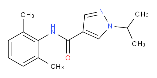 N-(2,6-dimethylphenyl)-1-isopropyl-1H-pyrazole-4-carboxamide