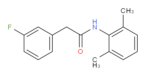 N-(2,6-dimethylphenyl)-2-(3-fluorophenyl)acetamide