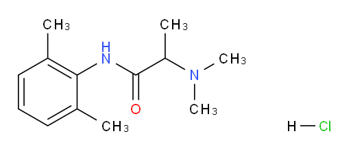 2-(dimethylamino)-N-(2,6-dimethylphenyl)propanamide hydrochloride