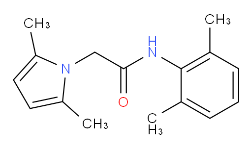 2-(2,5-dimethyl-1H-pyrrol-1-yl)-N-(2,6-dimethylphenyl)acetamide