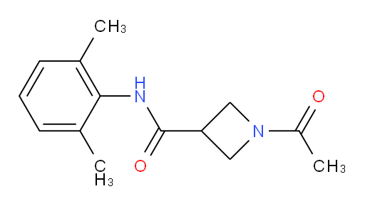 1-acetyl-N-(2,6-dimethylphenyl)azetidine-3-carboxamide