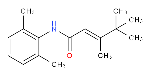 (E)-N-(2,6-dimethylphenyl)-3,4,4-trimethylpent-2-enamide