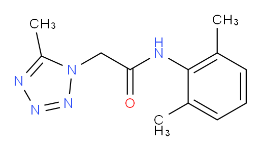 N-(2,6-dimethylphenyl)-2-(5-methyl-1H-tetrazol-1-yl)acetamide
