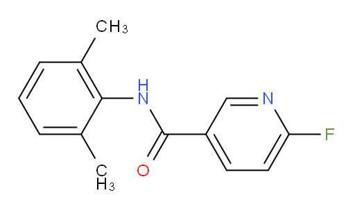 N-(2,6-dimethylphenyl)-6-fluoronicotinamide