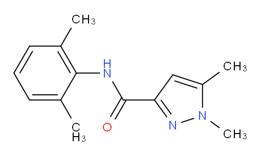 N-(2,6-dimethylphenyl)-1,5-dimethyl-1H-pyrazole-3-carboxamide