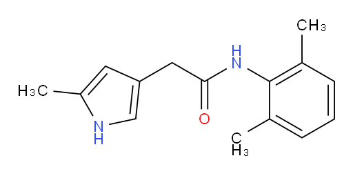 N-(2,6-dimethylphenyl)-2-(5-methyl-1H-pyrrol-3-yl)acetamide